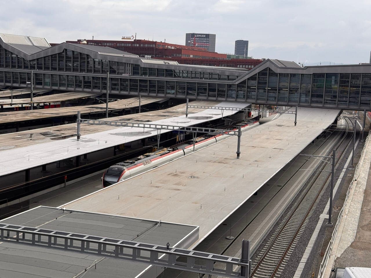 SBB Perrondächer – Neubau – Basel