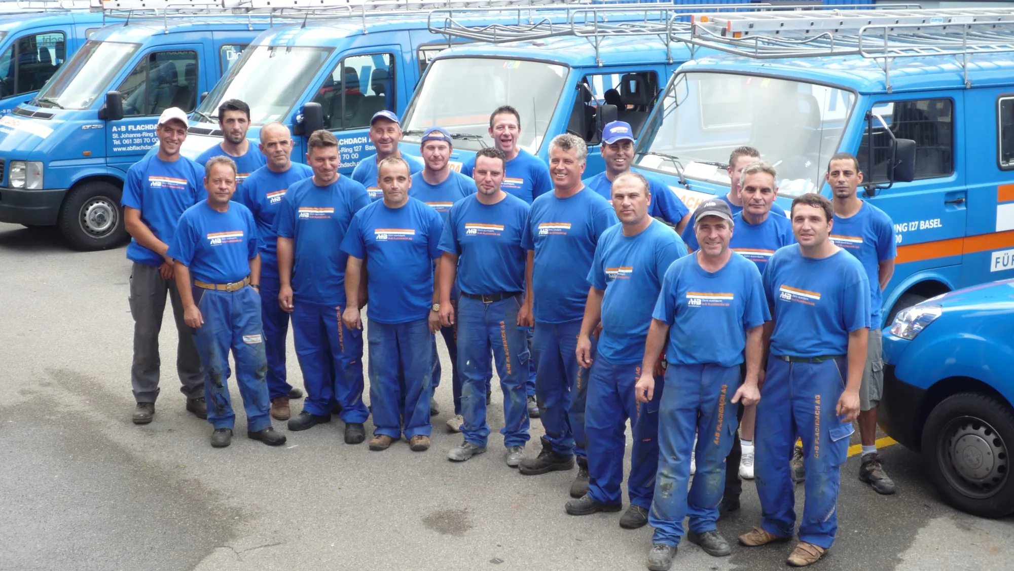 Team A+B Flachdach 2009